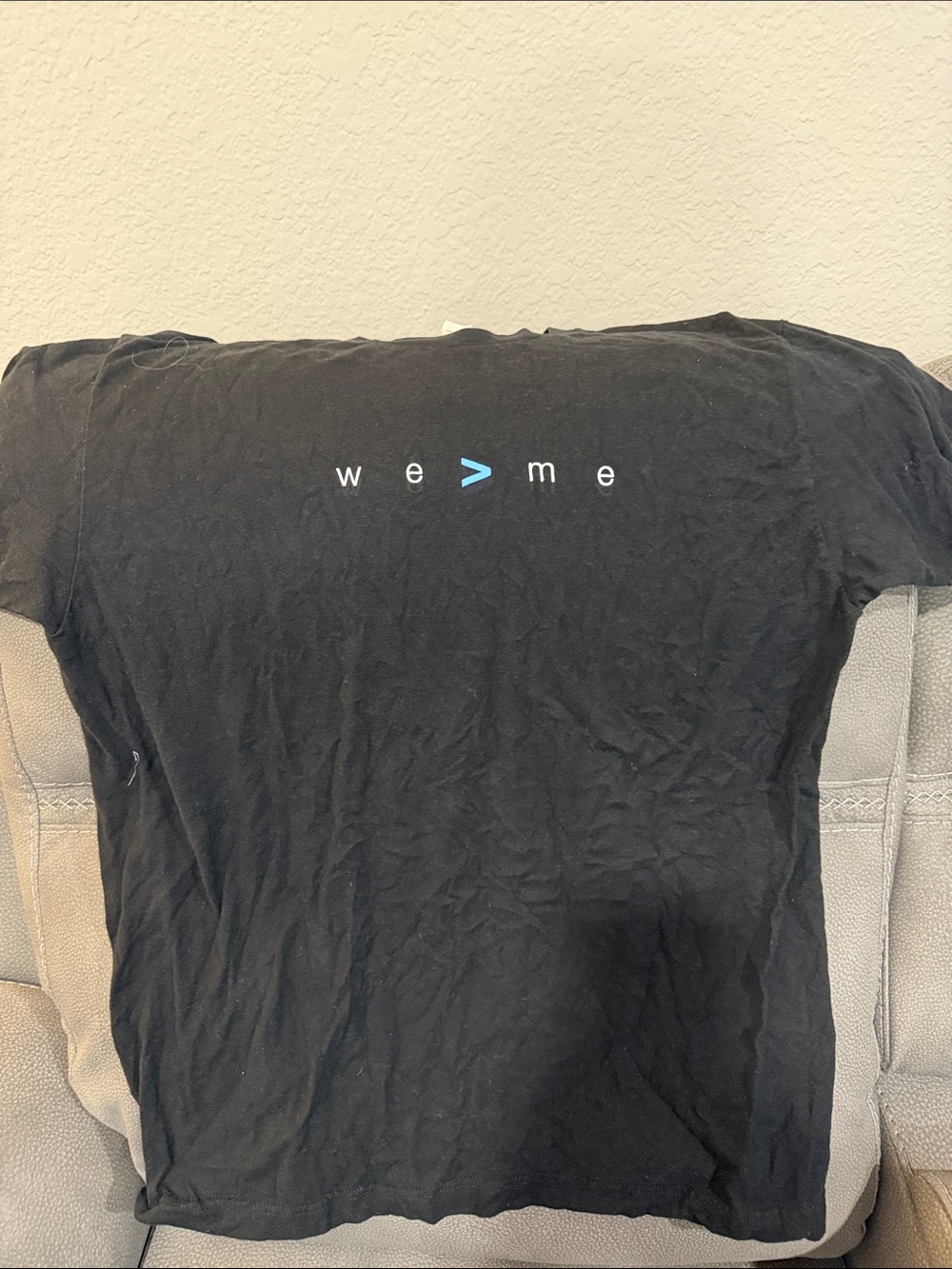 we>me Black Graphic Tee - Hope Fellowship Church